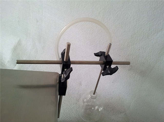 a look at the filling nozzle of 0.2ml-20ml peristaltic pump 