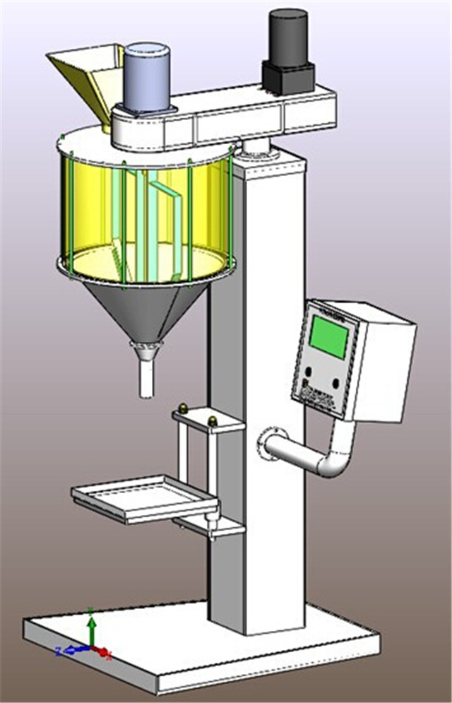 3D drawing of YX-02 powder filling machine.jpg