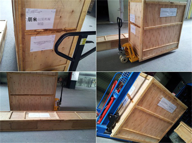 wooden case packing of liquid filling machine full pneumatic