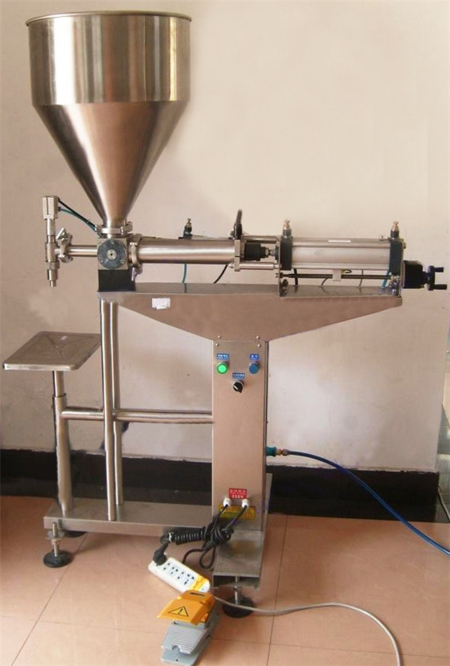 desktop semi automatic liquid filling machines pneumatic lotion cream filler equipments Machinery de remplissage liquide