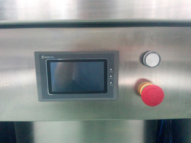 control panel of 4 heads Semi-automatic Filling Machine for 