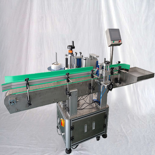Automatic Linear Cans Bottles Non-dry Sticker Labeling Machine Wrap-around Labels Applicator for Metal Tins