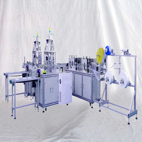 Automatic disposable surgical face masks making machine 1+2 type mask manufacturing equipment