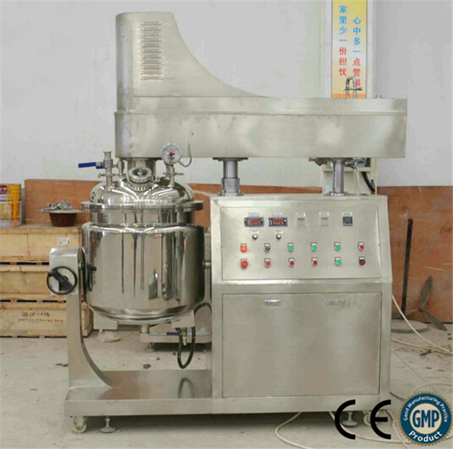 front view of Lab homogenizer high shear mixer for experimen