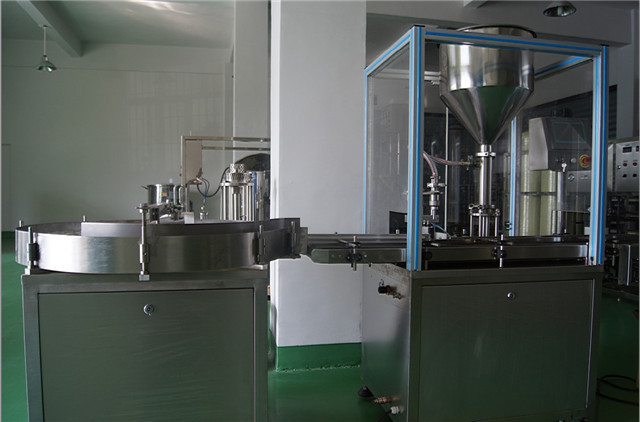 Algerian customer ordered Cream filler with bottle unscrambler and single-punch tablet press