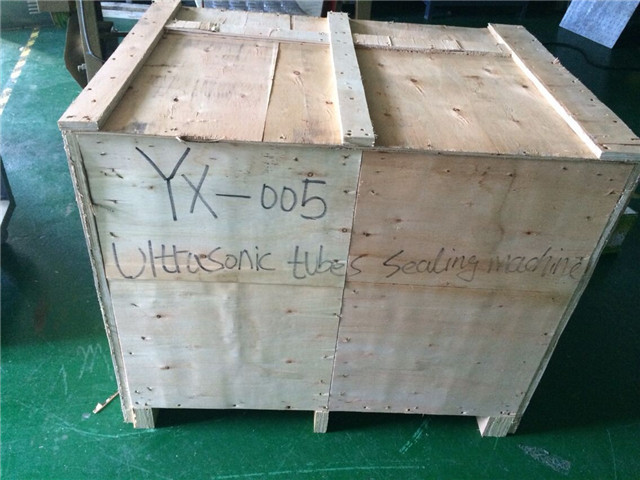 wooden packed YX-005 ultrasound tube sealing machine semi au