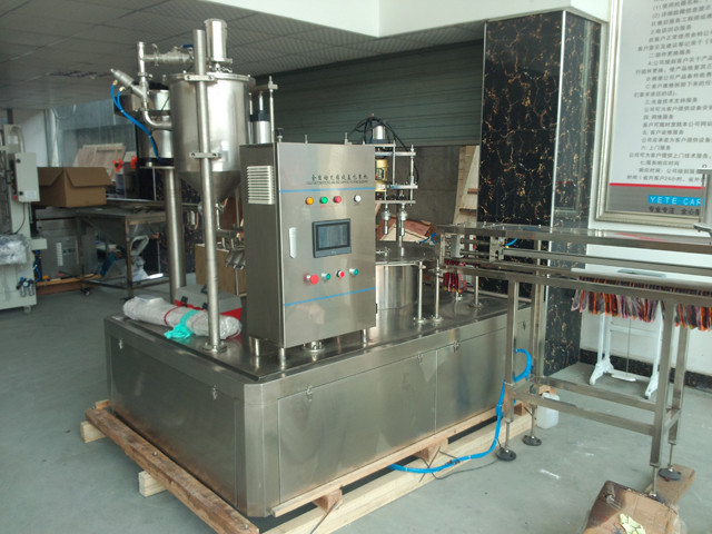 USA Austin customer tested spout bag filling capping machine fully automatic  stand-up pouch liquid filler capper