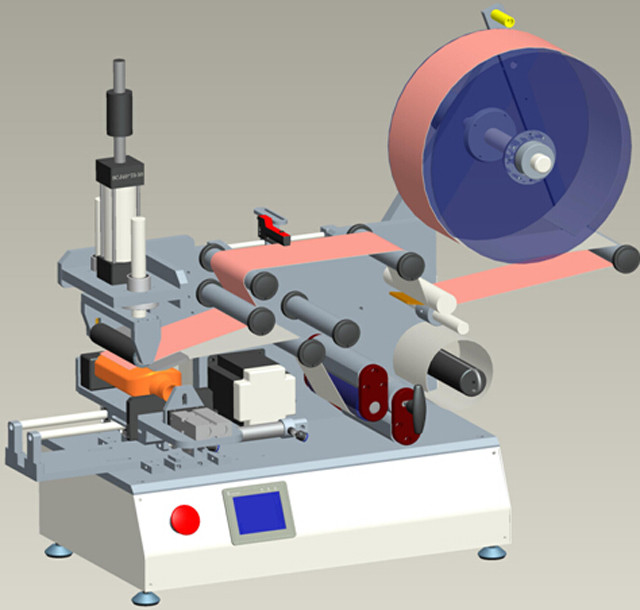 3D drawing of YX-LM520 rolling labeling machine.jpg