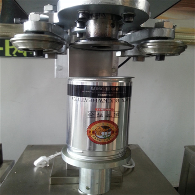 Indonesian customer ordered YX-41AA semi automatic electric can sealing seaming machine