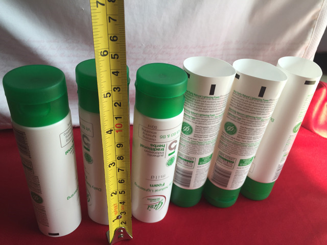 tube samples received for YX-AB100 plastic tube filling seal