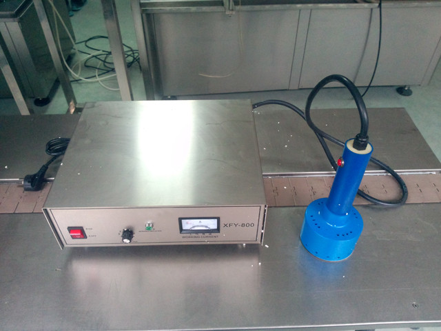Fijian repeat customer for portable aluminum foil induction cap sealing machine hand held heat inducton sealer equipment