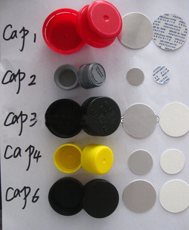 caps and foils for cap wadding lining machine induction seal