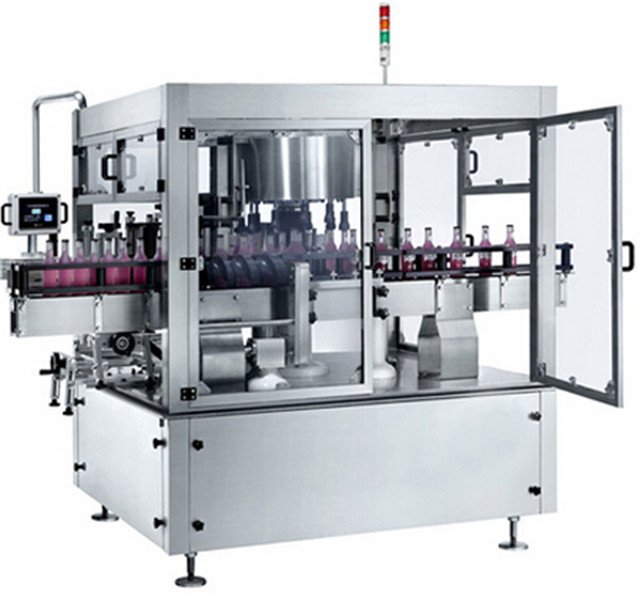Rotary labelling machines fully automatic multi-stations PET plastic glass bottles labeller equipment high speed
