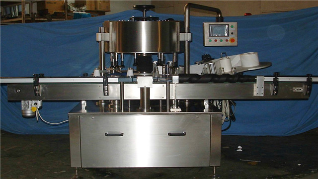 custom rotary labeling machine for conical bottles pointed containers automated labeller equipment labelling machinery