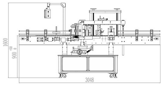 dimensions of Double sided labeling machine automatic.jpg