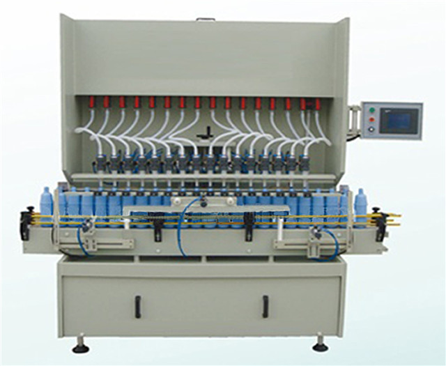 Strong liquid base solution filling machine automatic linear anti corrosion filler equipment machinery for bleaching detergent disinfection liquid corrosive acid corrosives 