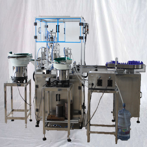 Automatic essential oil filling plugging capping labeling machine lavendar oil bottling line