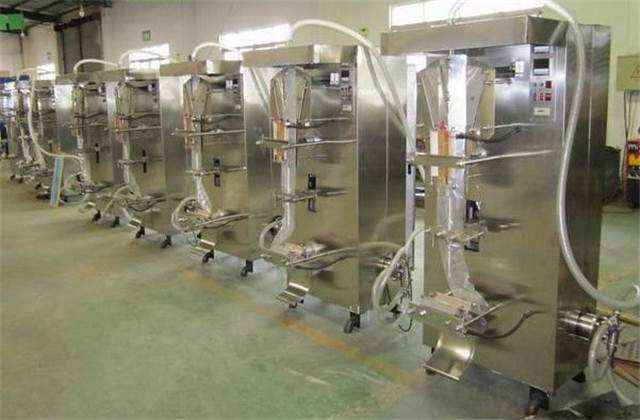 liquid pouch Sachet packing machine automatic bags ffs packaging machinery water milk juice drinks making equipment