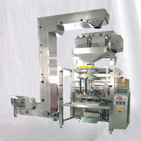 vacuum packing machine for granules nuts walnut with linear scales weighing feeding system